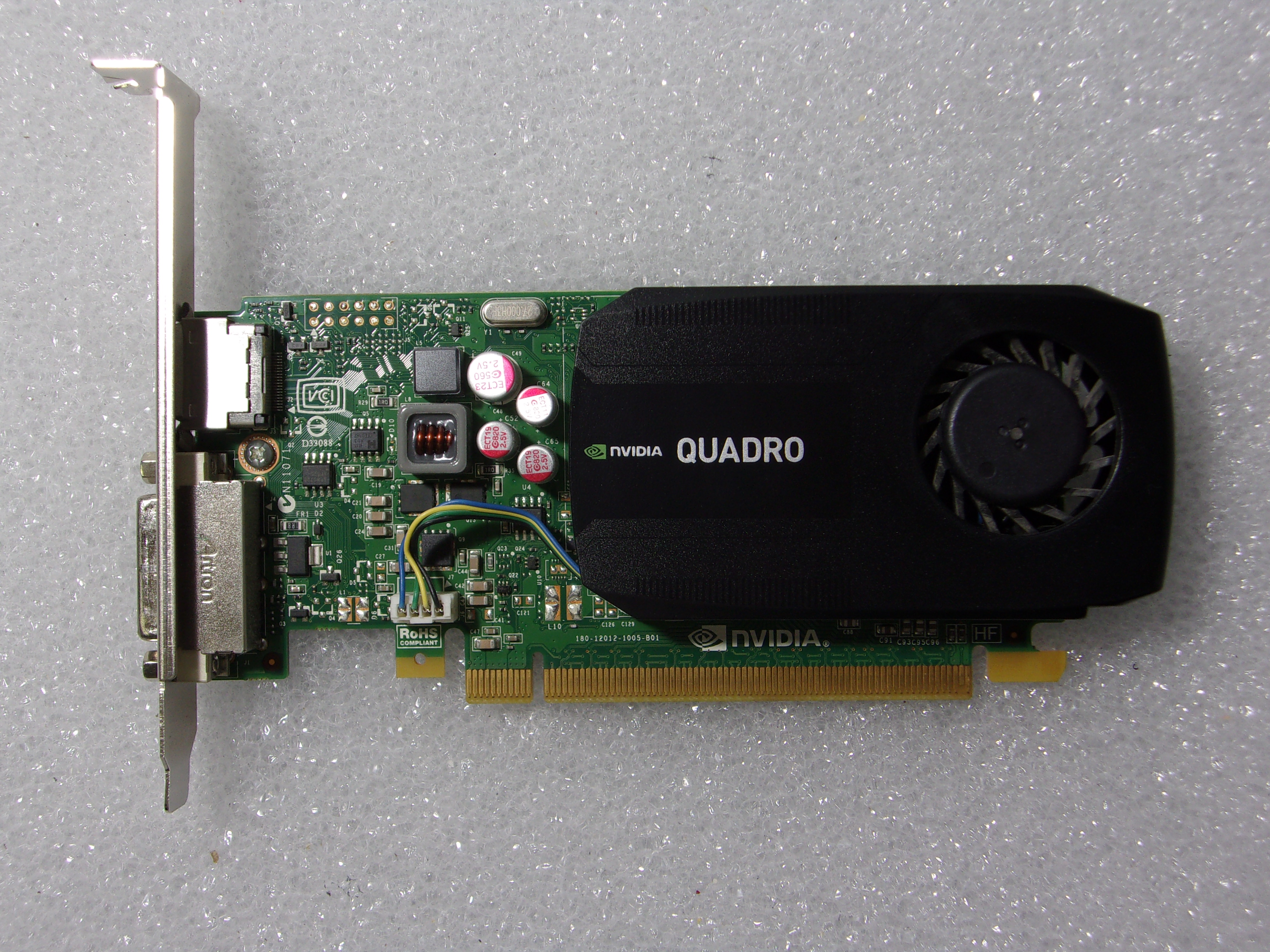 Dell Nvidia Quadro K600 1GB 128-Bit PCI-E Video Graphics Card