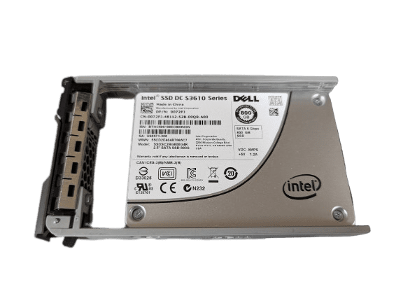 Dell 800GB 072PJ Intel DC Series SATA 2.5″ 6Gbps SSDSC2BG800G4R – Garland Computers
